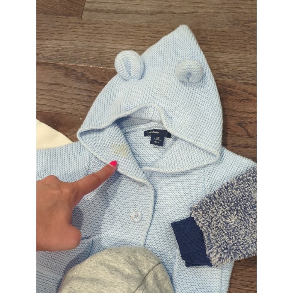 Baby Boys 3 Month‎ Bundle Sweatshirts Sweaters Hoodies image 4